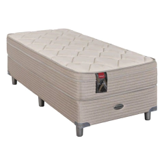 Sommier y Colchón Resortes Springwall BL 100 Europillow 090x190 1 1/2 Plaza, foto 2 de 4