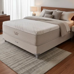 Sommier y Colchón Resortes Springwall SL 2001 Antiestres 140x190 2 Plazas, foto 1 de 10