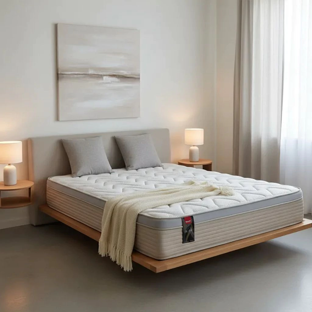 Colchón Resortes Springwall BL 510 Espuma Soft 200x200 King