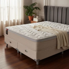 Sommier y Colchón Resortes Springwall BL 510 Espuma Soft 180x200 King, foto 1 de 5