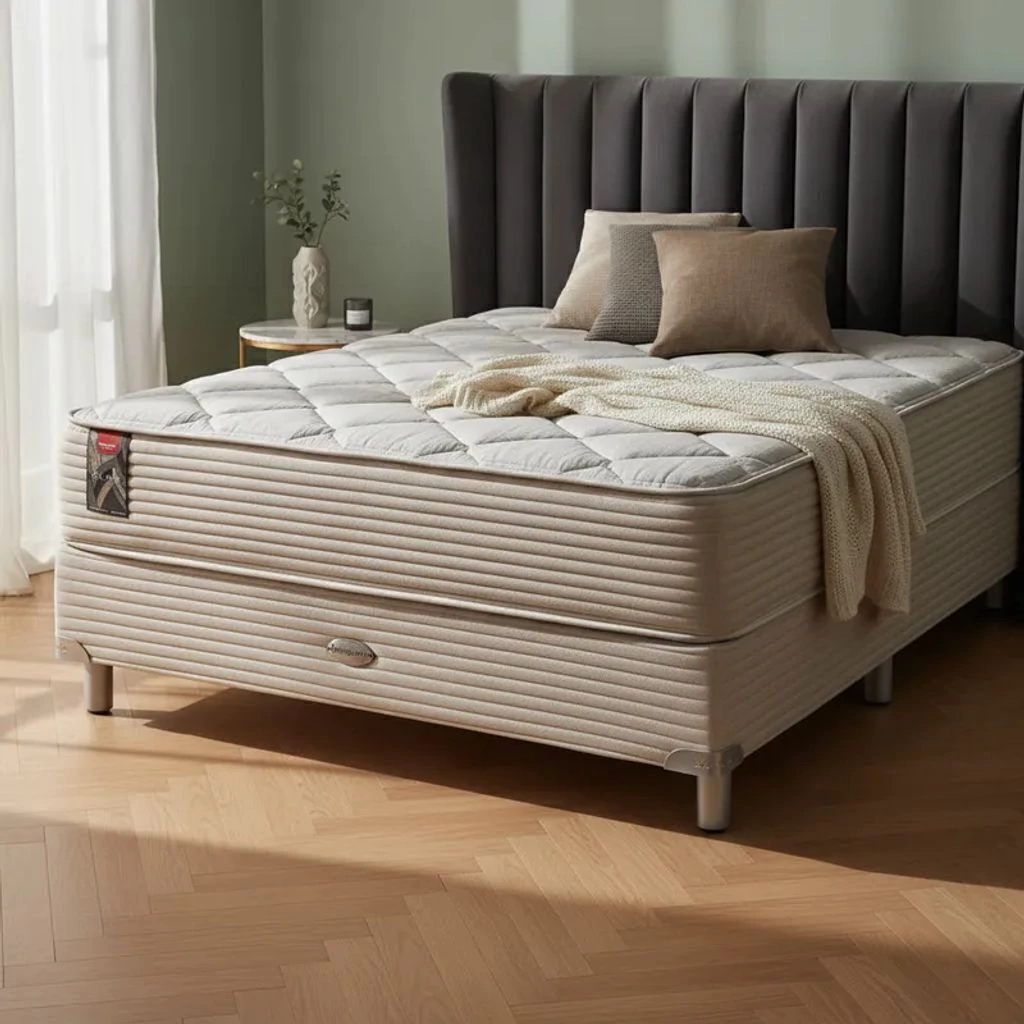 Sommier y Colchón Resortes Springwall BL 910 Pocket 140x190 2 Plazas