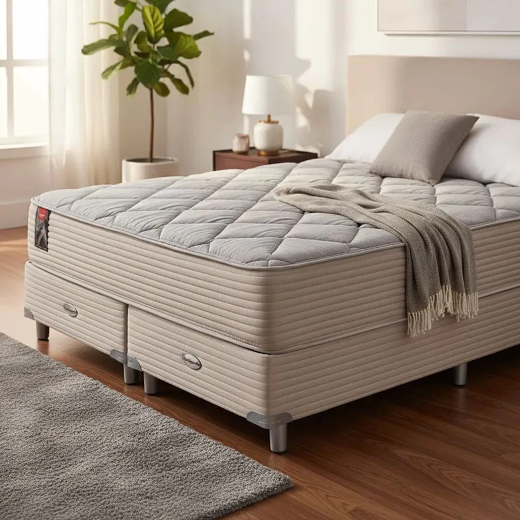 Sommier y Colchón Resortes Springwall BL 910 Pocket 180x200 King