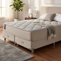 Sommier y Colchón Resortes Springwall BL 910 Pocket 180x200 King, foto 1 de 5