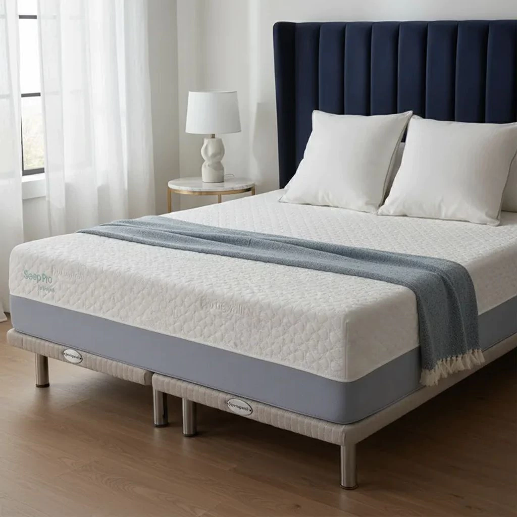 Cama Japonesa y Colchón Espuma Springwall SLEEP PRO FULL 160x200 Queen