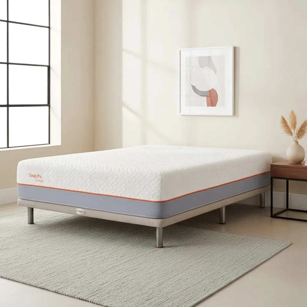 Cama Japonesa y Colchón Espuma Springwall SLEEP PRO ENERGY 140x200 2 Plazas
