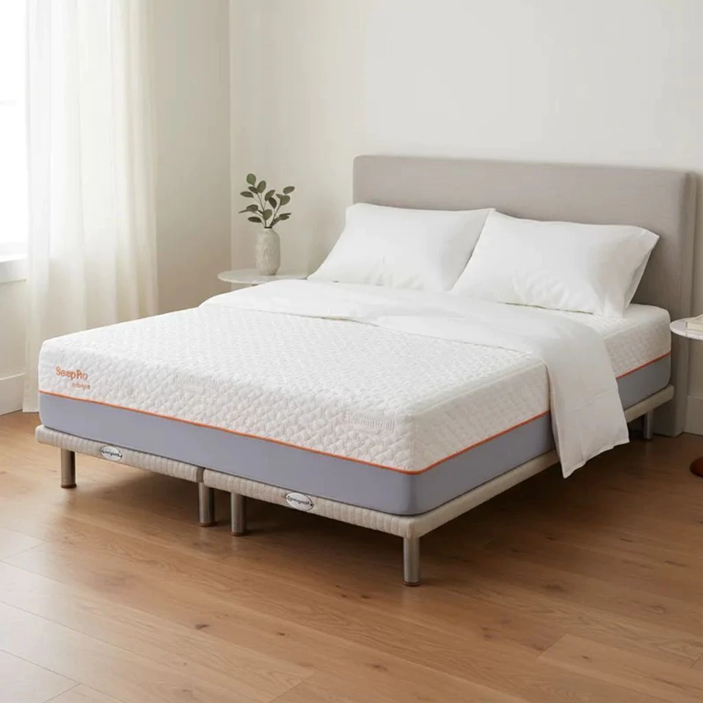 Cama Japonesa y Colchón Espuma Springwall SLEEP PRO ENERGY 160x200 Queen