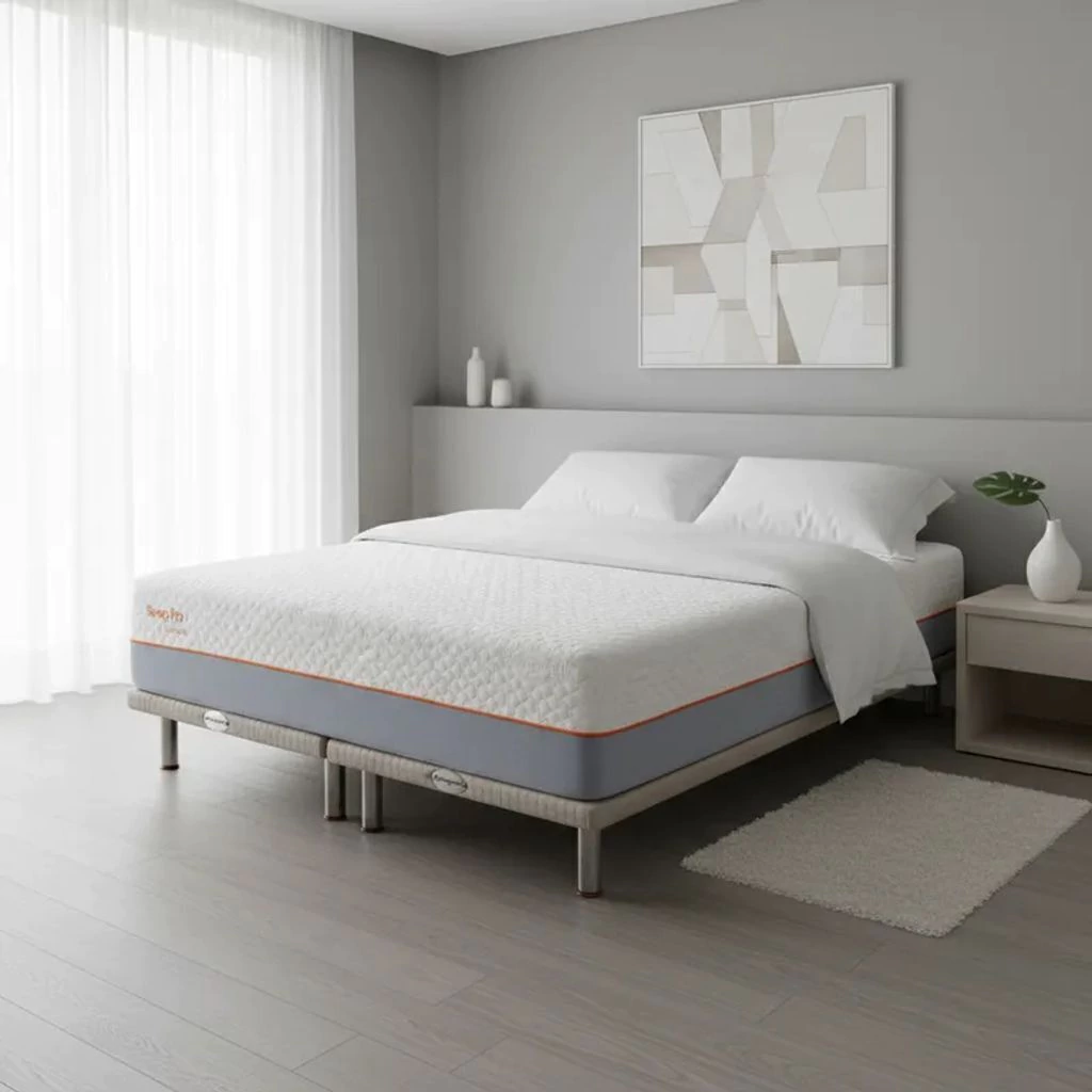 Cama Japonesa y Colchón Espuma Springwall SLEEP PRO ENERGY 180x200 King