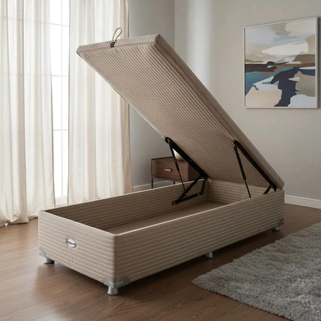 Sommier Roomy Springwall Linea 25 080x200 Baulera 1 Plaza