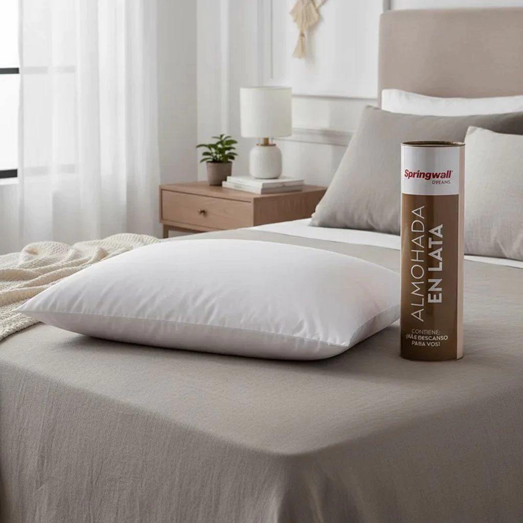Almohada Springwall Dreams Látex Natural Slim 070x050