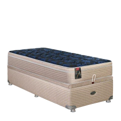 Sommier Baulera Roomy y Colchón Springwall MCB 115 Euro Pillow 080x190 1 Plaza, foto 3 de 5