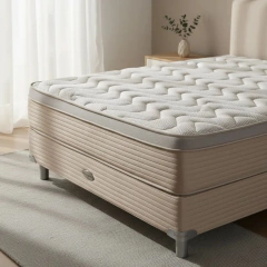 Sommier y Colchón Resortes Springwall BL 510 Espuma Soft 140x190 2 Plazas, foto 4 de 6