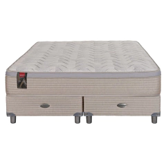 Sommier y Colchón Resortes Springwall BL 510 Espuma Soft 160x200 Queen, foto 3 de 5