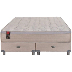 Sommier y Colchón Resortes Springwall BL 510 Espuma Soft 180x200 King, foto 3 de 5
