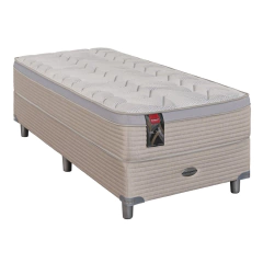 Sommier y Colchón Resortes Springwall BL 510 Espuma Soft 080x190 1 Plaza, foto 2 de 6