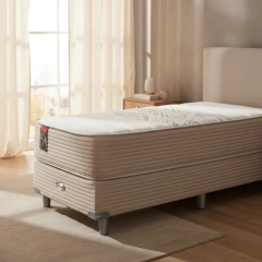 Sommier y Colchón Resortes Springwall BL 700 Refuerzo Lumbar 080x190 1 Plaza, foto 4 de 7
