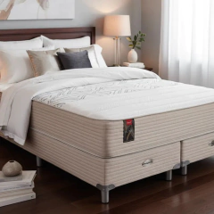 Sommier y Colchón Resortes Springwall BL 700 Refuerzo Lumbar 160x200 Queen, foto 4 de 6