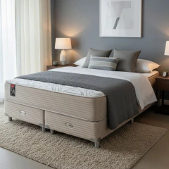 Sommier y Colchón Resortes Springwall BL 700 Refuerzo Lumbar 180x200 King, foto 4 de 7