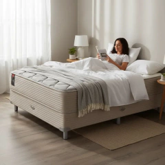 Sommier y Colchón Resortes Springwall BL 910 Pocket 140x190 2 Plazas, foto 4 de 6