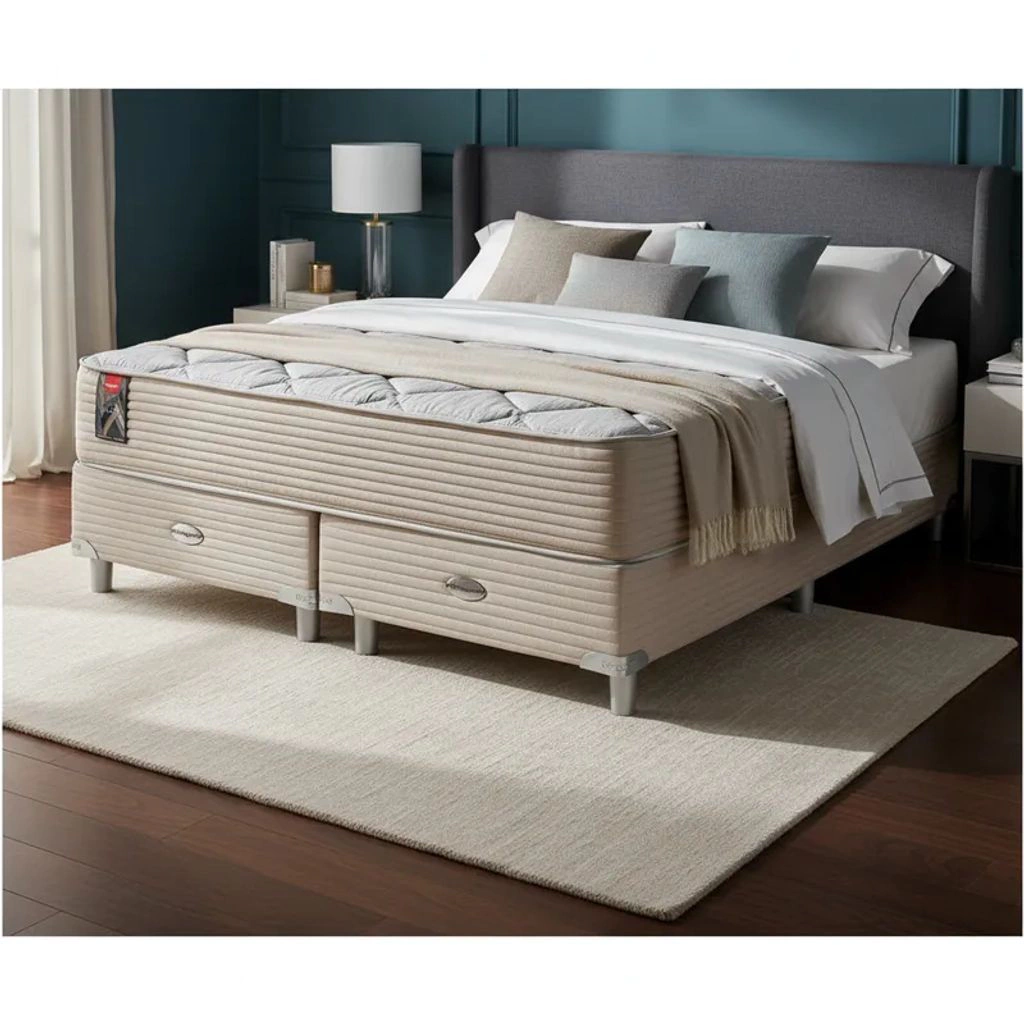 Sommier y Colchón Resortes Springwall BL 910 Pocket 200x200 King
