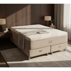 Sommier y Colchón Resortes Springwall SL 2001 Antiestres 200x200 King, foto 1 de 9