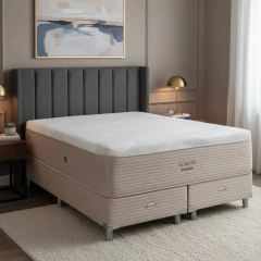 Sommier y Colchón Resortes Springwall SL 6000 Seaqual 180x200 King, foto 4 de 6