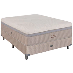 Sommier y Colchón Resortes Springwall SL 8000 Viscoelástica 140x190 2 Plazas, foto 2 de 5