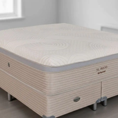 Sommier y Colchón Resortes Springwall SL 8000 Viscoelástica 180x200 King, foto 4 de 7