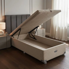 Sommier Roomy Springwall Linea 25 080x190 Baulera 1 Plaza, foto 3 de 9