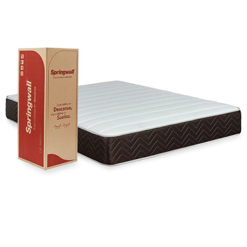 Colchón Resortes Springwall UPPER PLUS 160x200 Queen
