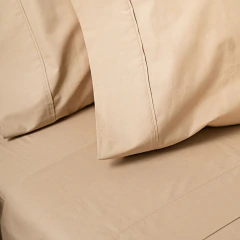Juego de Sábanas Springwall Dreams Línea Hotel Algodón 200H King 200x200 Beige, foto 4 de 8