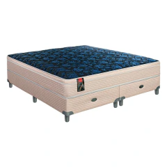 Combo Sommier MCB 115 160X200+ Almohadas Memory Nova + Sabanas Queen, foto 3 de 10