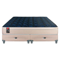 Combo Sommier MCB 115 160X200+ Almohadas Memory Nova + Sabanas Queen, foto 4 de 10