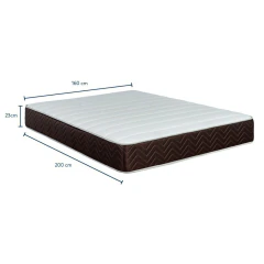 Colchón Resortes Springwall UPPER PLUS 160x200 Queen, foto 4 de 5