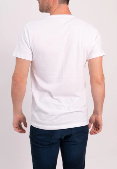 Remera Jersey Est Fangio Blanco, foto 4 de 5