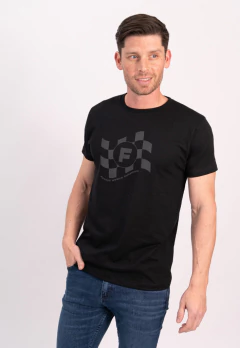Remera Jersey Est Bandera Negro, foto 2 de 5