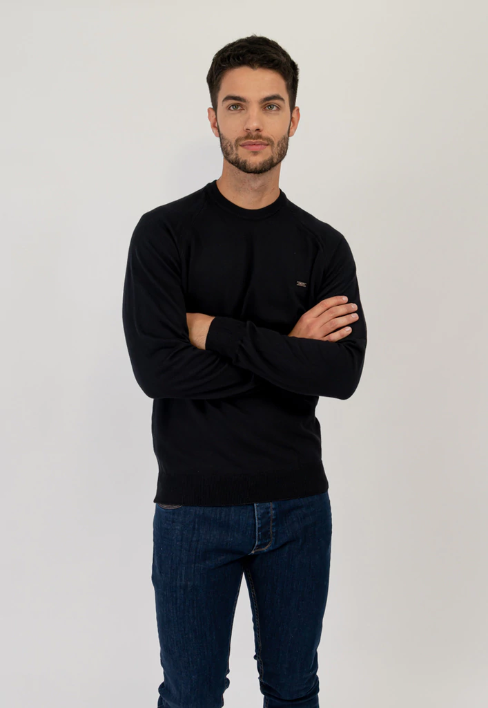 Sweater Fulfa Base Monaco Negro