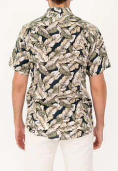 Camisa Manga Corta Fibrana Clasica Plumas, foto 4 de 5