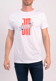 Remera Jersey Est Fangio Blanco, foto 3 de 5