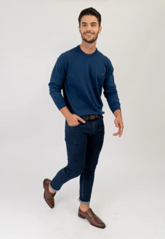 Sweater Fulfa Base Monaco Marino, foto 4 de 4