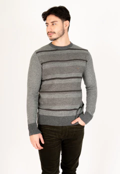 Sweater Base Rayado Ojo Perdiz Rvar2, foto 1 de 4
