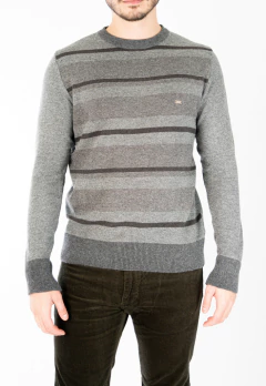 Sweater Base Rayado Ojo Perdiz Rvar2, foto 2 de 4