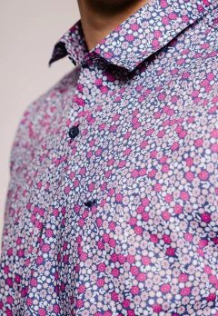 Camisa Corte Ejecutivo Flores 1628, foto 4 de 6