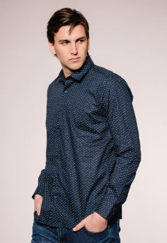 Camisa Corte Ejecutivo Marino Fant 1629, foto 2 de 6