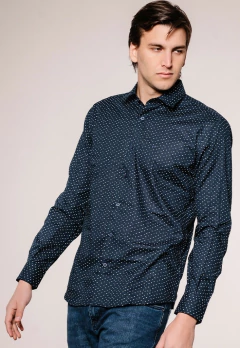 Camisa Corte Ejecutivo Marino Fant 1629, foto 4 de 6