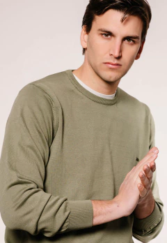 Sweater Fulfa Monaco Verde Seco, foto 1 de 4