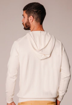 Sweater con capucha Crudo, foto 3 de 4