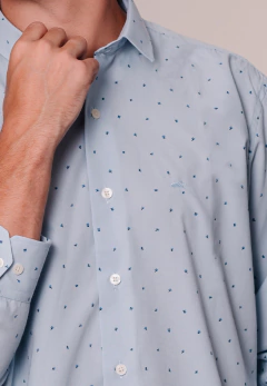 Camisa Corte Clasico Celeste Cop 1641, foto 2 de 4