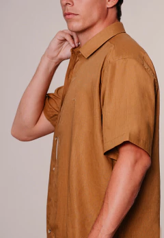 Camisa Corte Clasico MC Tostado, foto 4 de 4