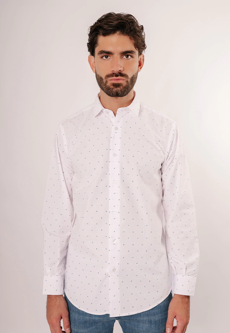 Camisa Corte Clasico Blanco COP 1641