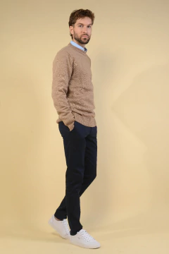 Sweater Base Pelo de llama Tostado, foto 4 de 5